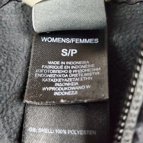 The North Face Black Fleece Full Zip Hoodie Hooded Sweatshirt Jacket Size Small - Picture 5 of 9